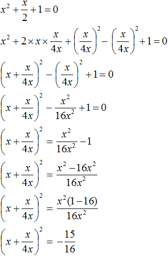 quadratic equation figure 76