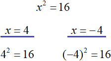 extraction of the square root from both parts of the equation Fig. 5