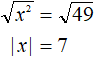 extraction of the square root from both parts of the equation Fig. 12