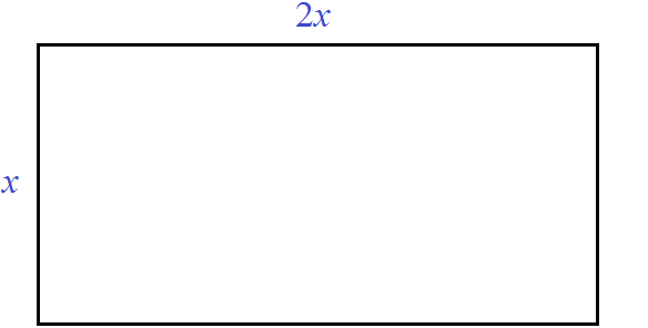 room x by 2x figure 1